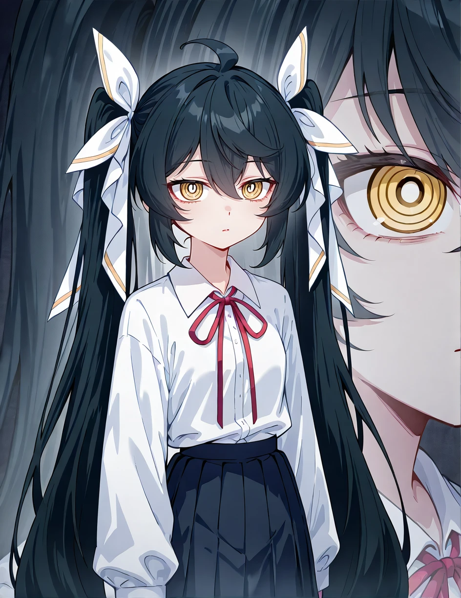 school npcs from The Cursed Wardrobe and the Ghost I Inherited fem jiang yao