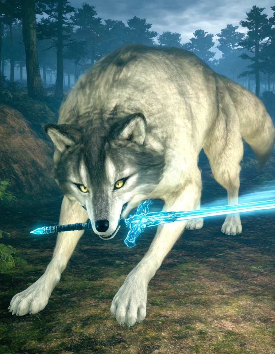 Great Grey Wolf Sif [Dark Souls] Illustrious v1.0