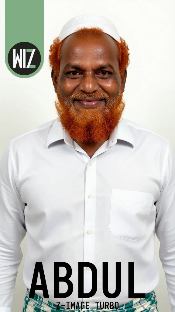 Friendy Muslim Man Abdul | Indian Man | Z-Image Turbo v1.0