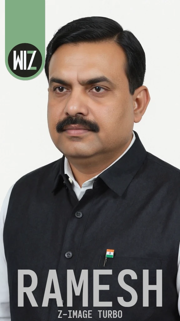 Civil Servant Ramesh | Indian Man | Z Image Turbo v1.0