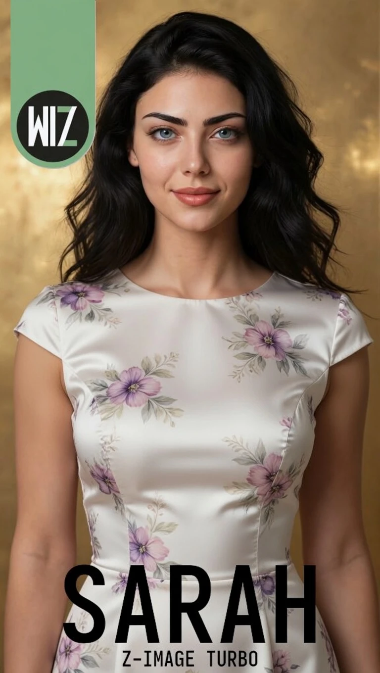 Beautiful Middle Eastern/Arab Woman Sarah | Z Image Turbo v1.0