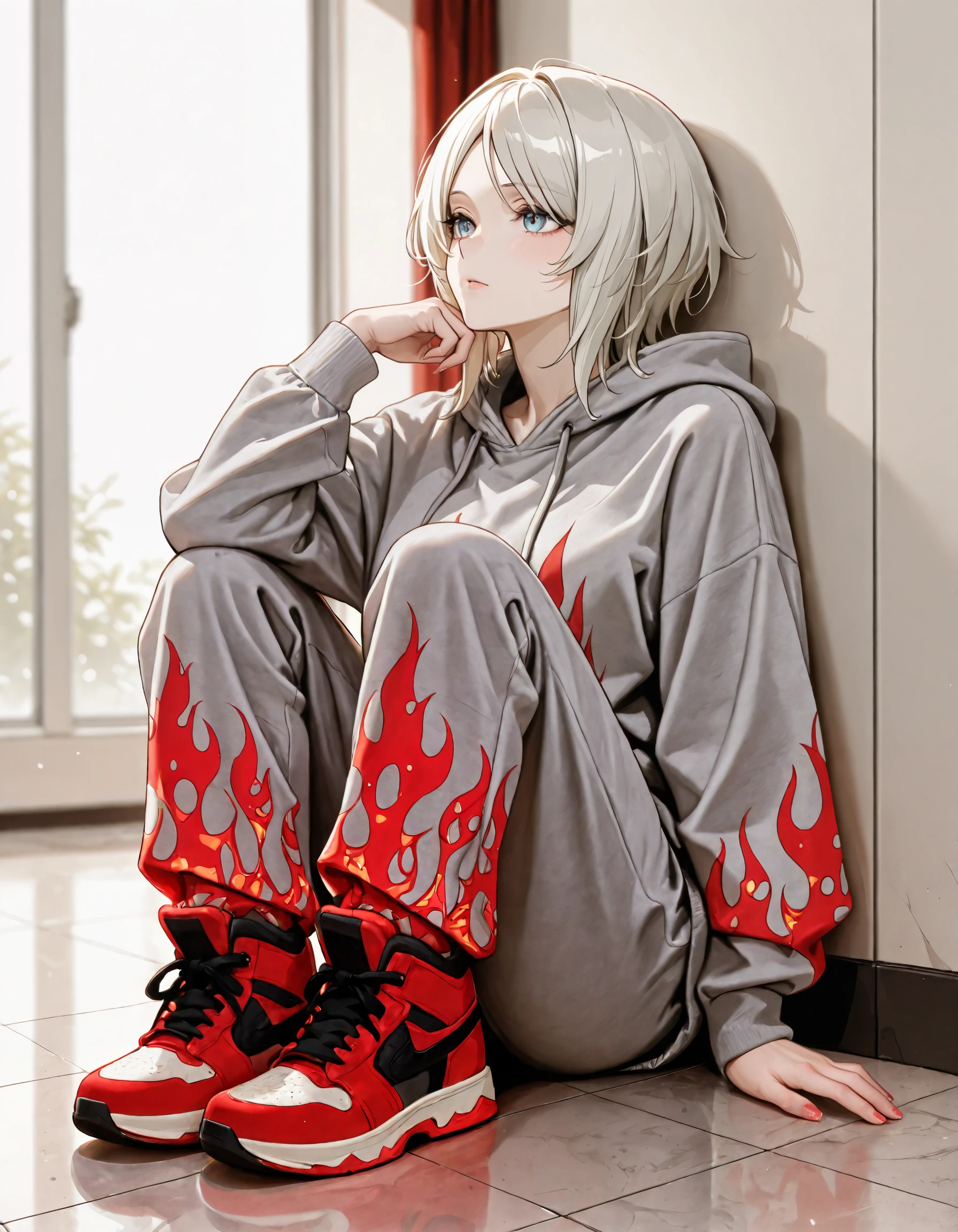 Fire To The Flames Sweatshirt & Pants Set