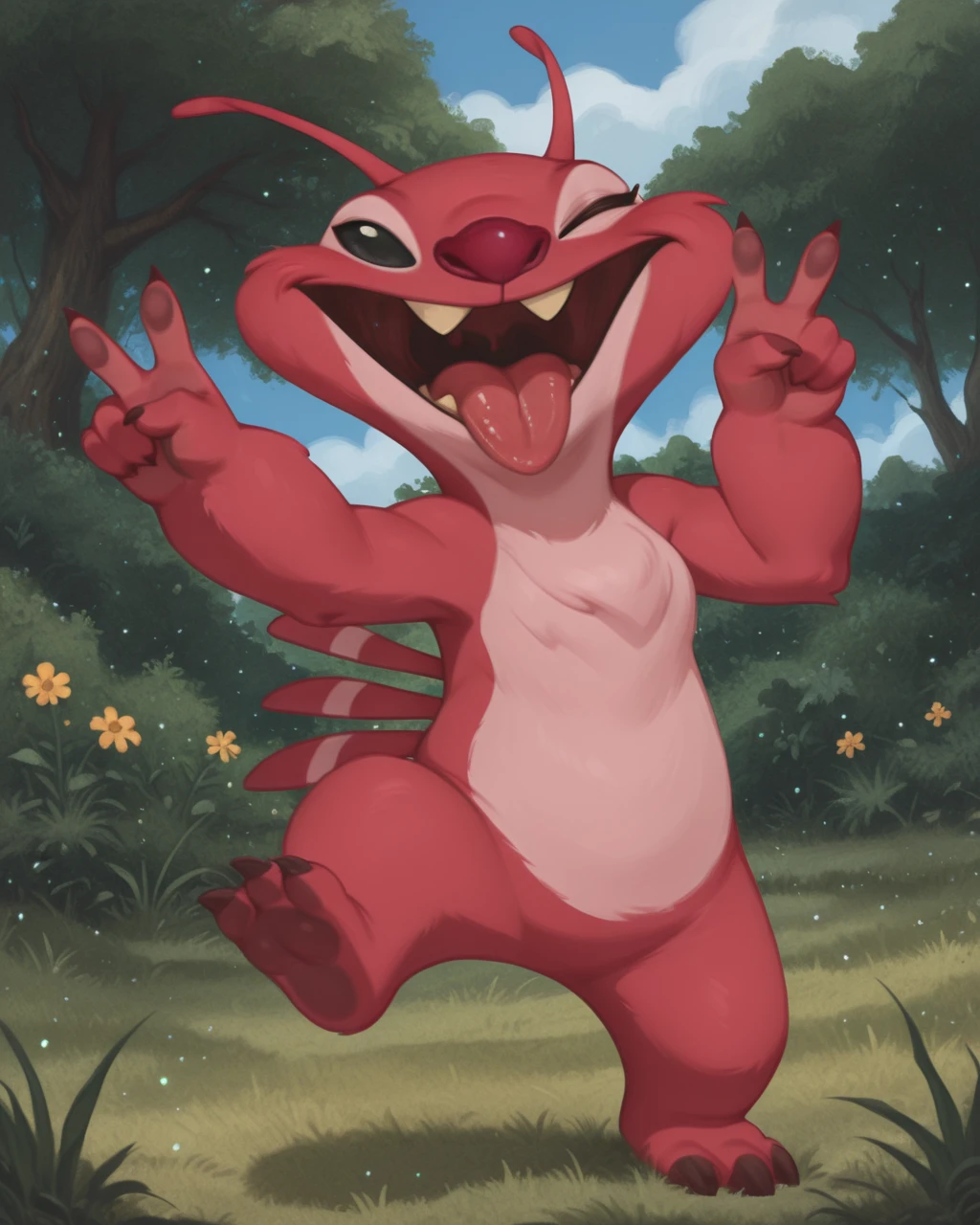 Holio Experiment 606 - ( Lilo & Stitch The Series ) HolioAlienexperimeJM