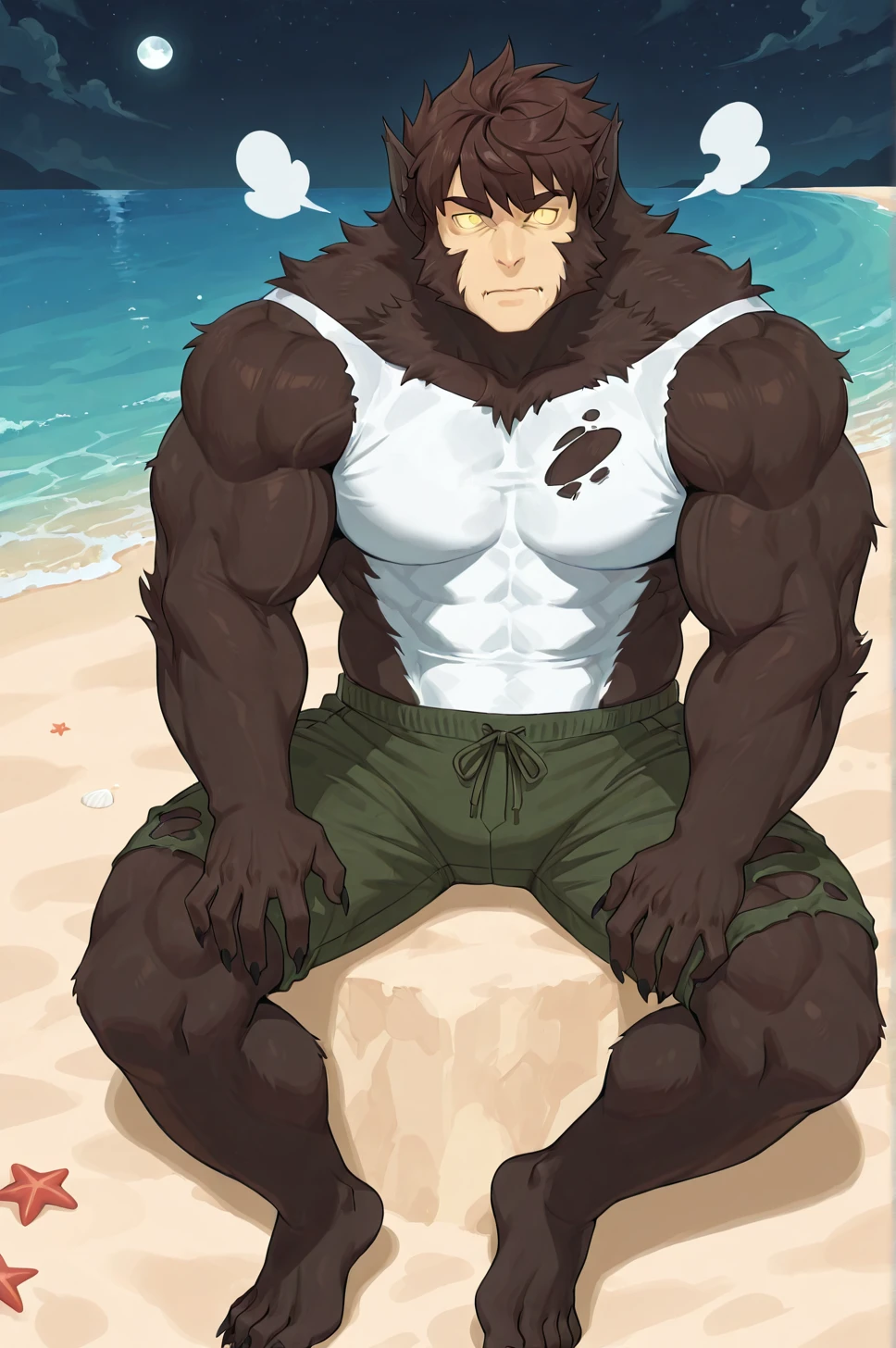 Werewolf from A werewolf boy manga V1