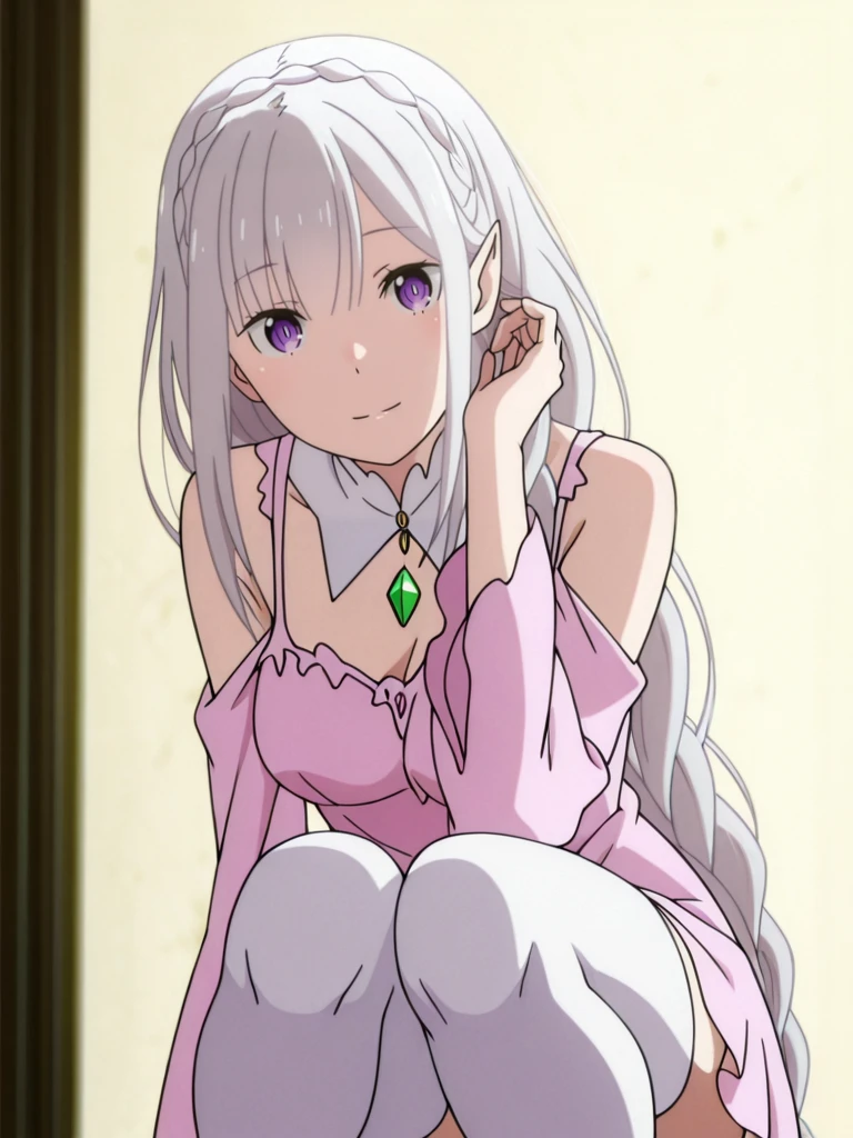 Emilia ( Re:Zero ) (4 Outfits) Illustrious