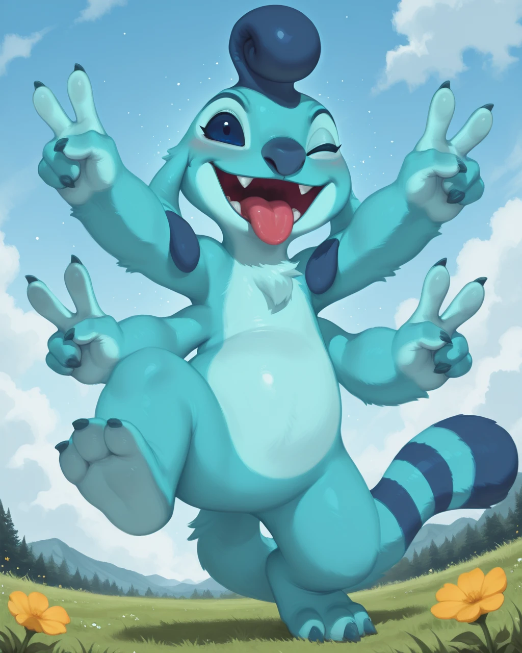 Yaarp Experiment 613 - ( Lilo & Stitch The Series ) YaarpAlienexperimeJM