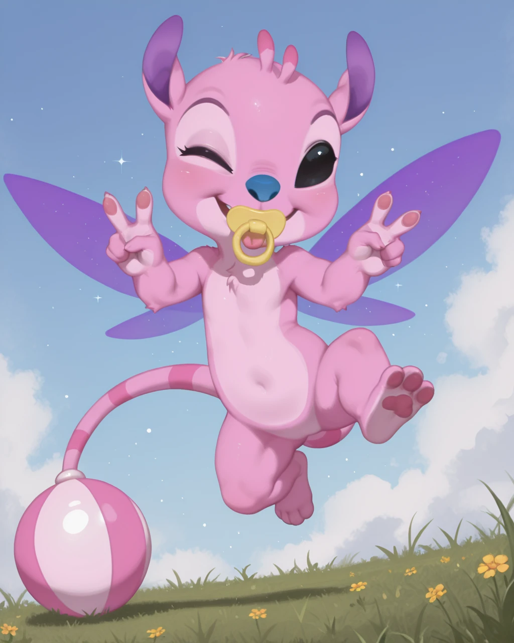 Babyfier Experiment 151 - ( Lilo & Stitch The Series ) BabyfierAlienexperimeJM