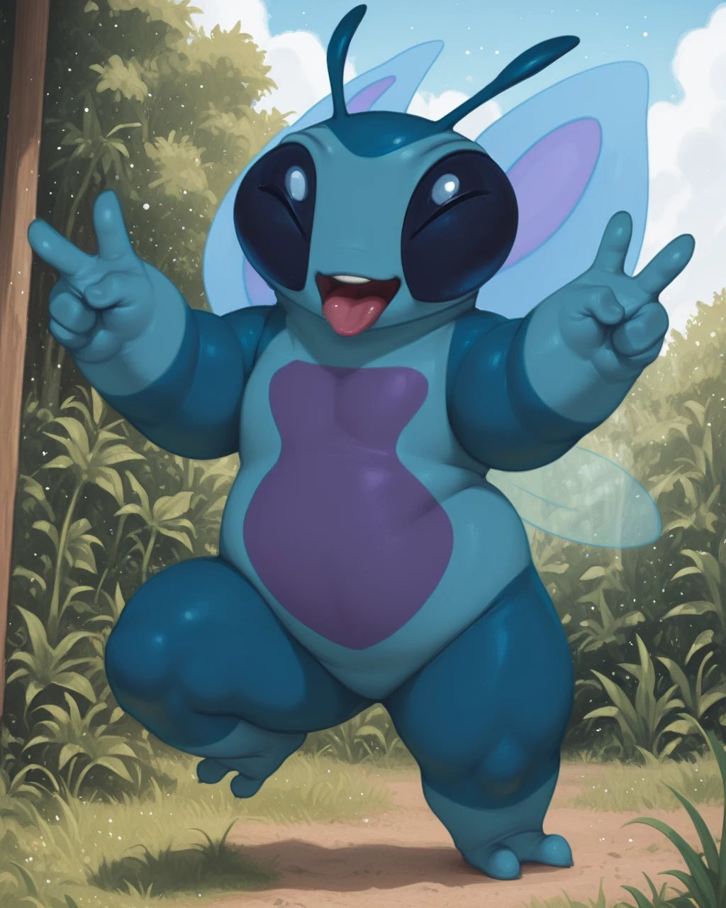 Amnesio Experimen 303 - ( Lilo & Stitch The Series ) AmnesioAlienexperimeJM
