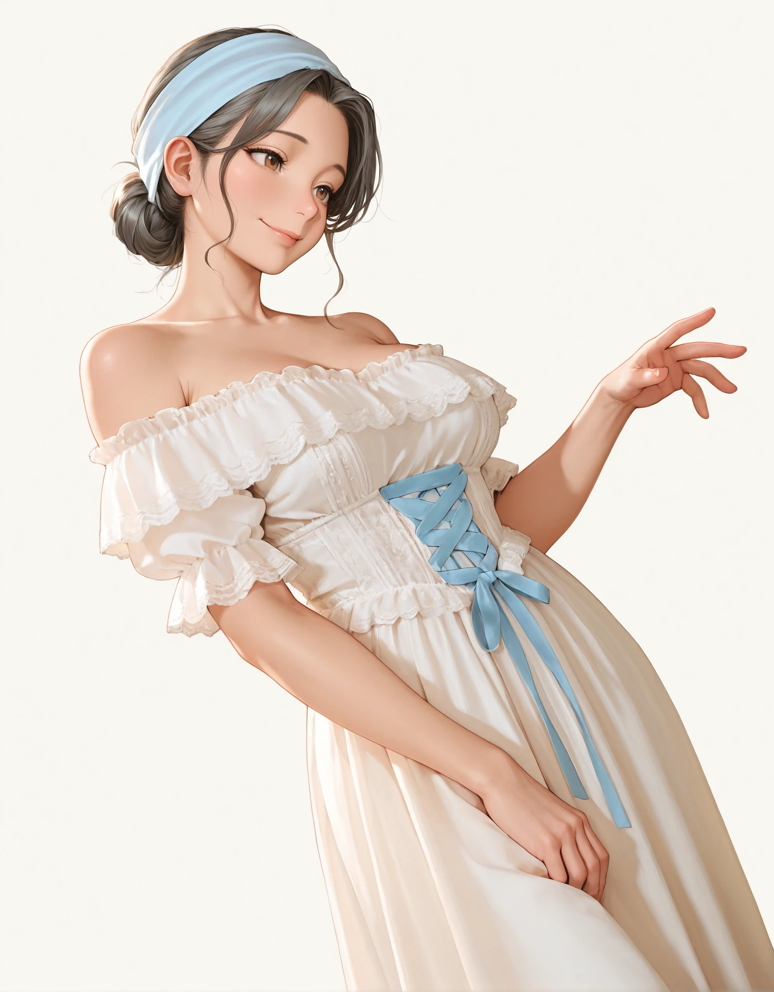 【COSTUME】Off-Shoulder Lace Dress v1.0