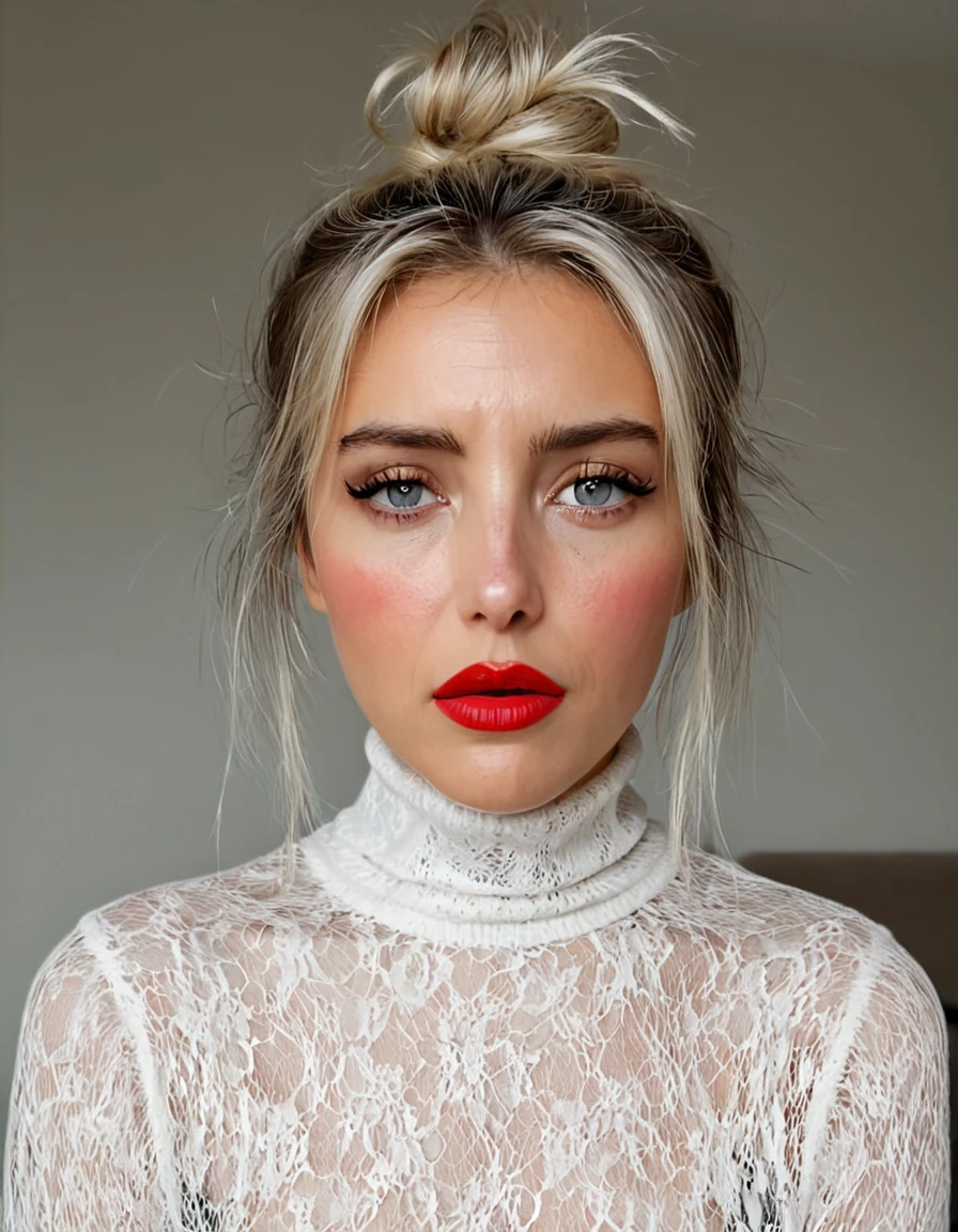 messy hair bun SDXL SDXL v1.0