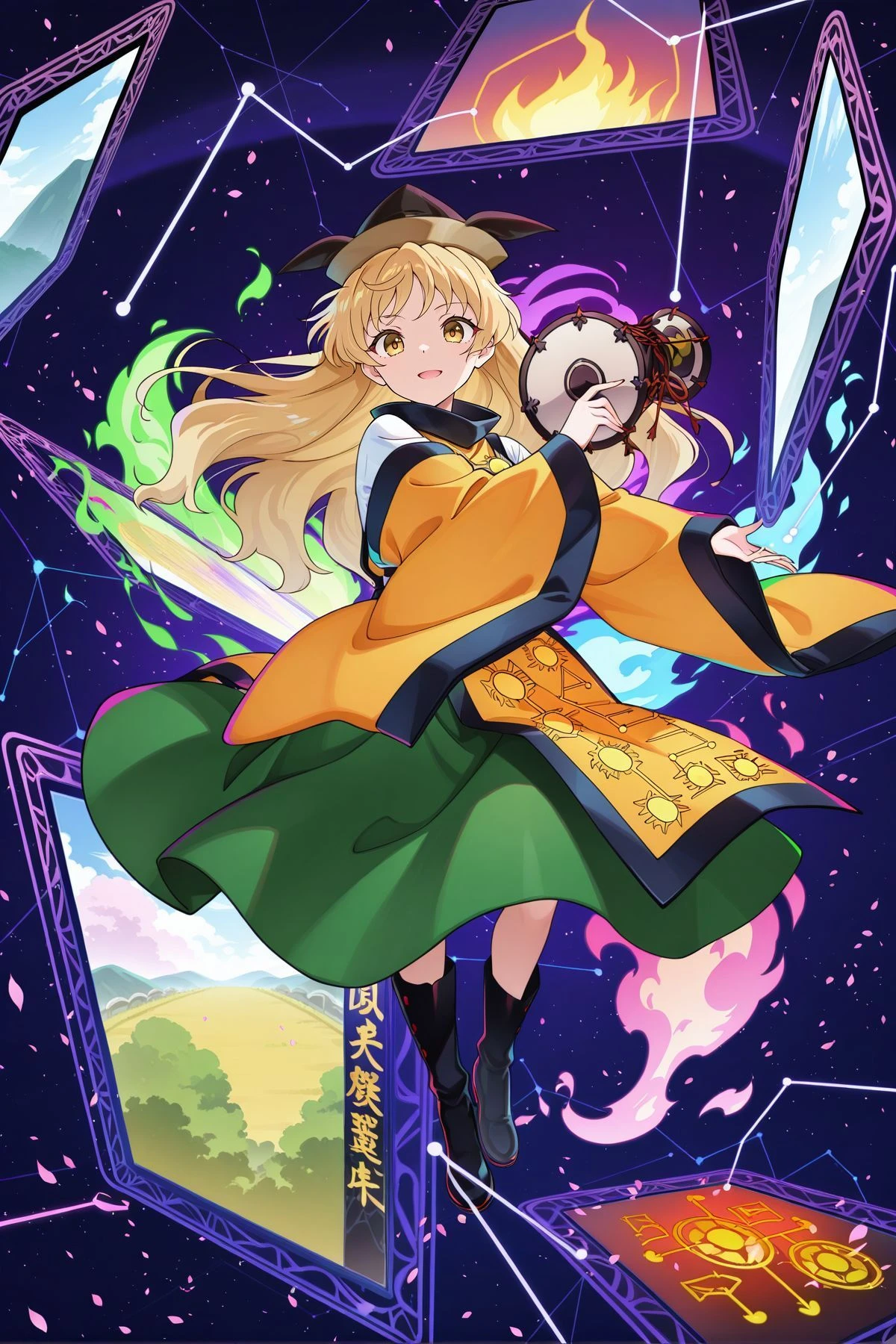 Okina Matara (Touhou Project) - 摩多羅隠岐奈 (東方)