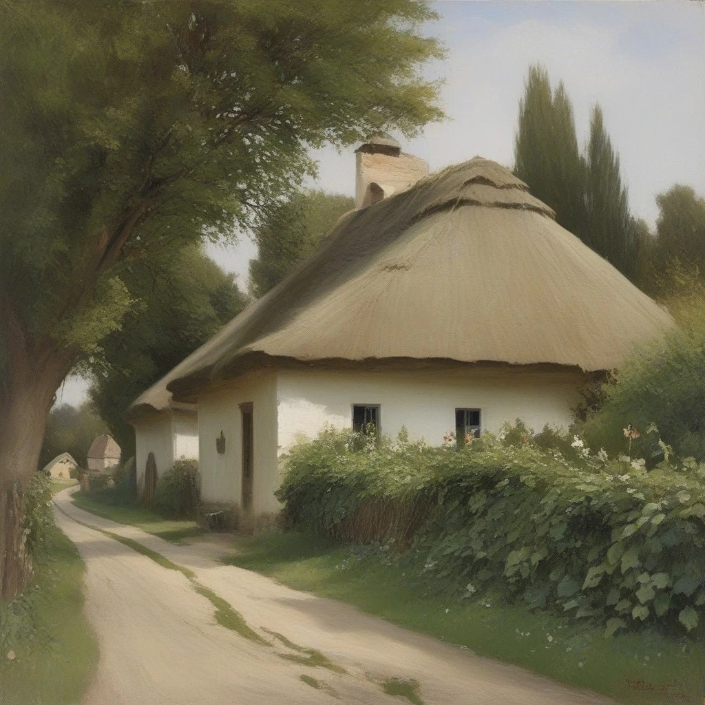 Ukrainian countryside of XIX's V1