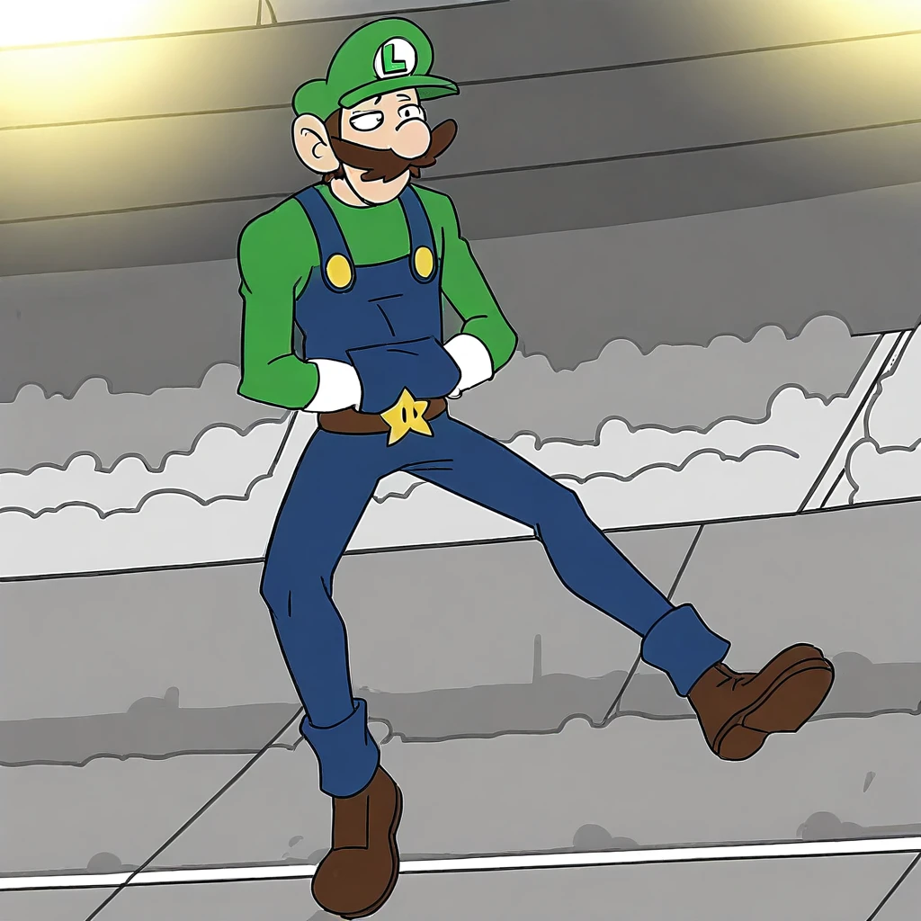 One jump man (luigi) (parody) V1