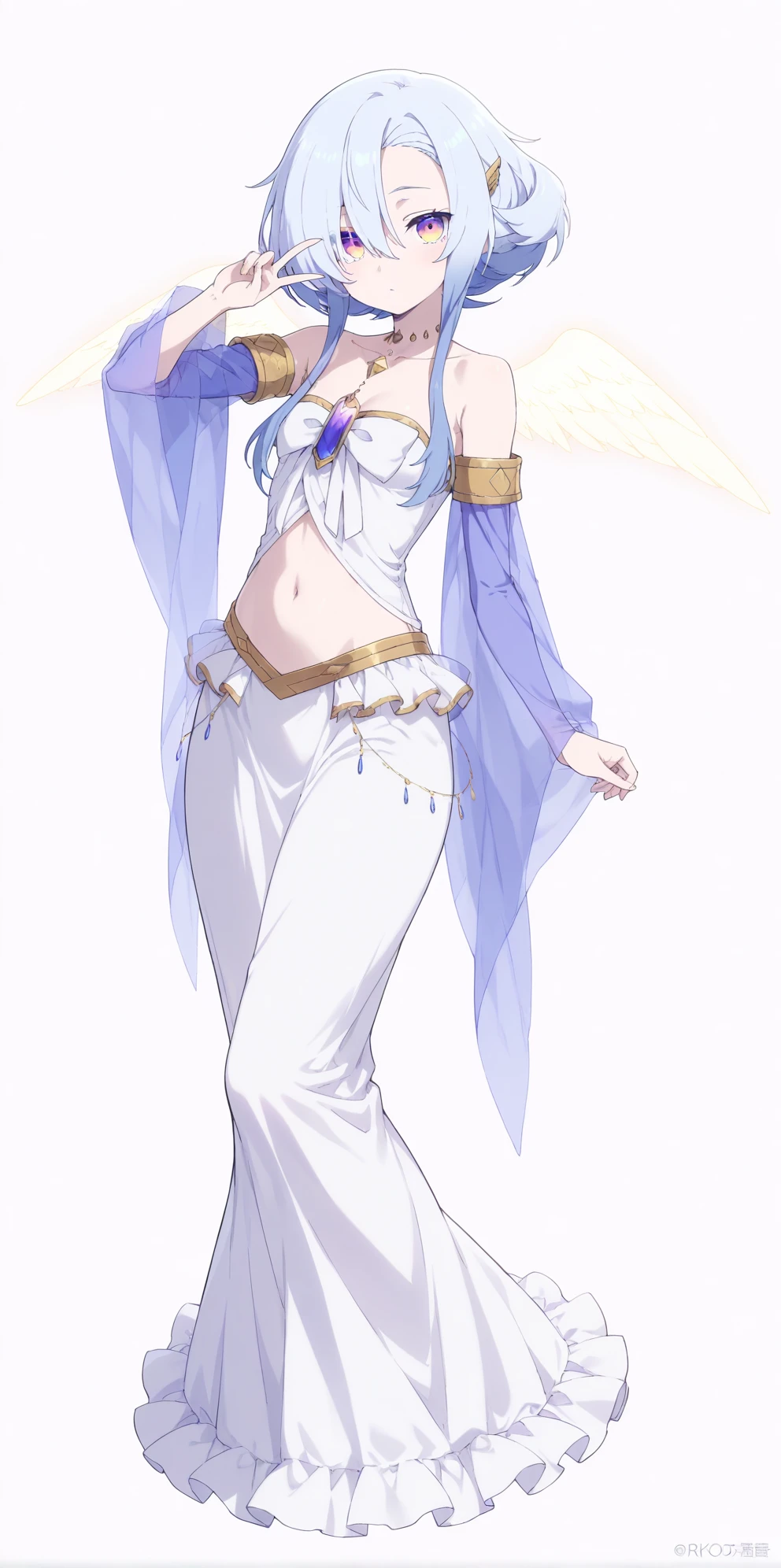 Megami(蓝毛女神/めがみさま)-My Ribdiculous Reincarnation(Goddess: "What Do You Want to Be in Another World?" Me: "The Hero's Rib."/女神「異世界転生何になりたいですか」俺「勇者の肋骨で」)-Illustrious v1.0