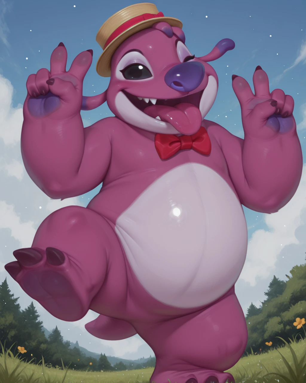 Slick Experiment 020 - ( Lilo & Stitch The Series ) SlickAlienexperimeJM