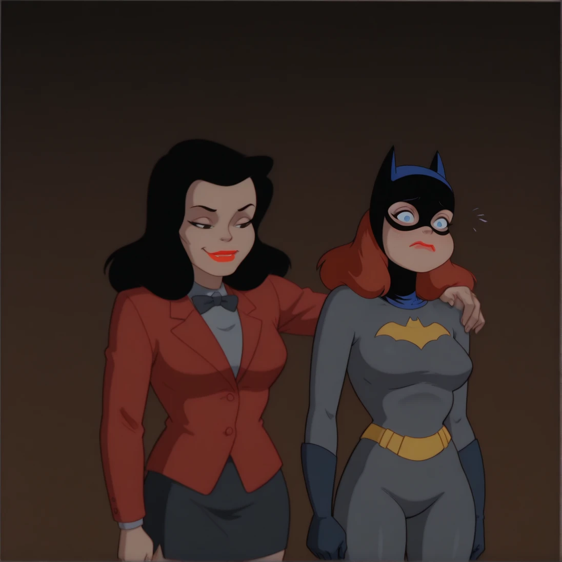 Candice and Batgirl v2 Candice and Batgirl