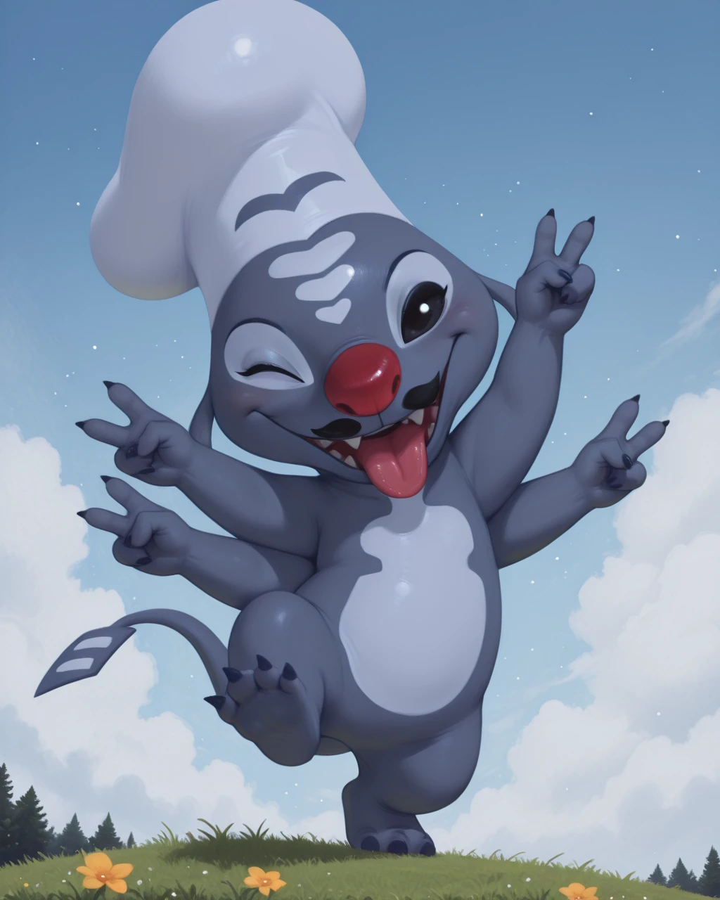 Frenchfry Experiment 062 - ( Lilo & Stitch The Series ) FrenchfryAlienexperimeJM