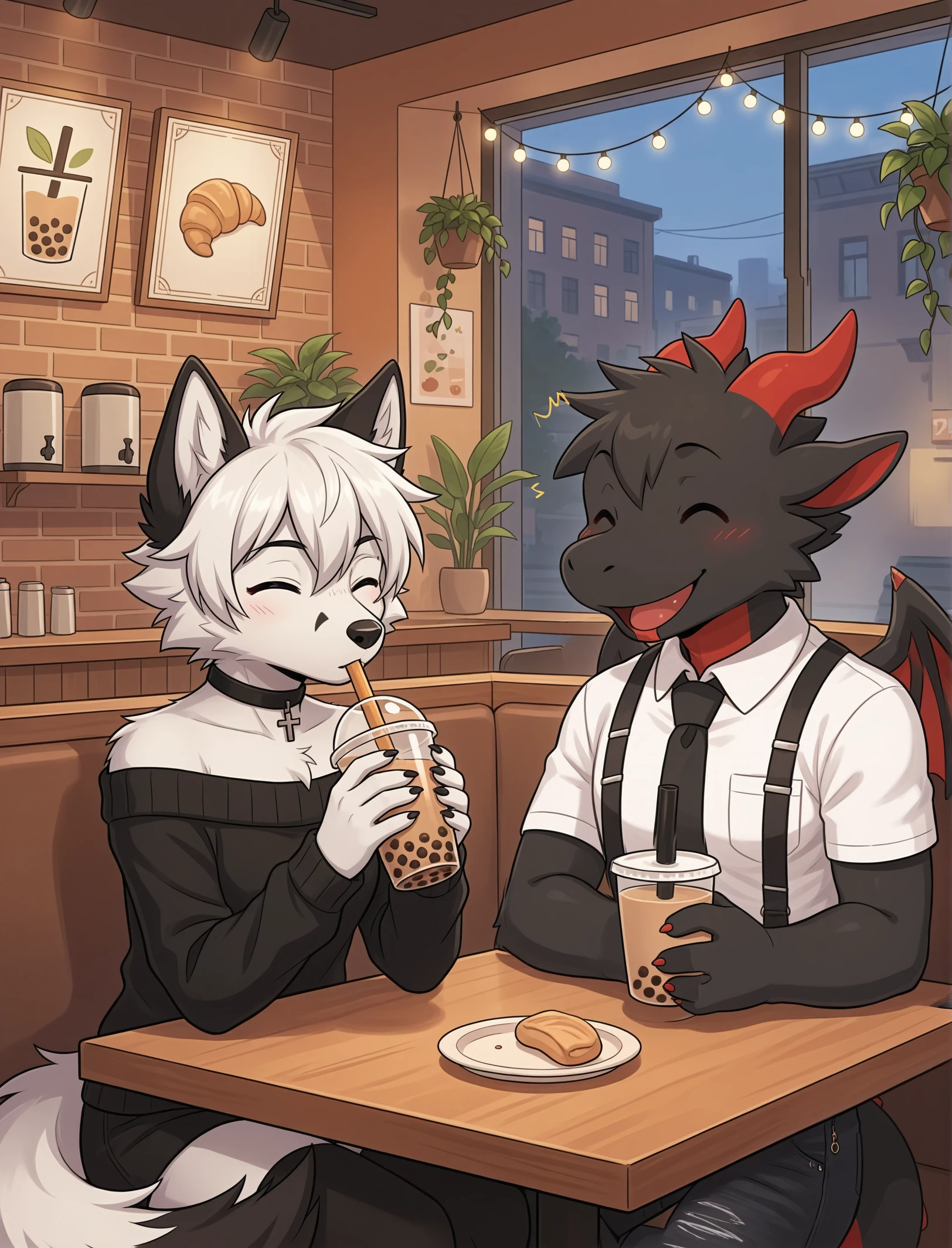 Esh (@PanirBit) | Fursona Illustrious