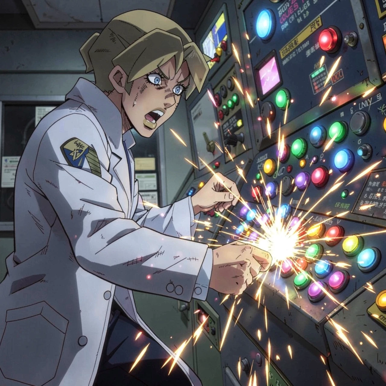 JoJo Stone-Ocean Style [flux2 klein 4b lora] v1.0