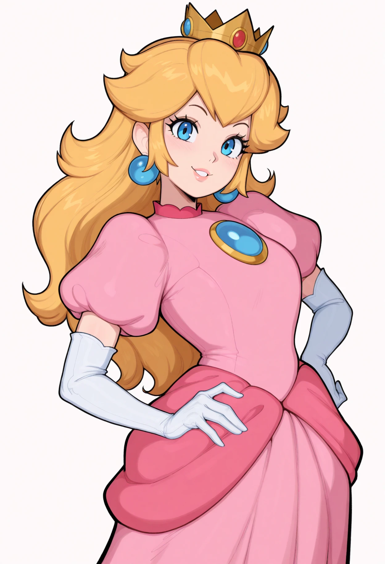 Princess Peach (Super Mario Bros) [Illustrious] Character Lora