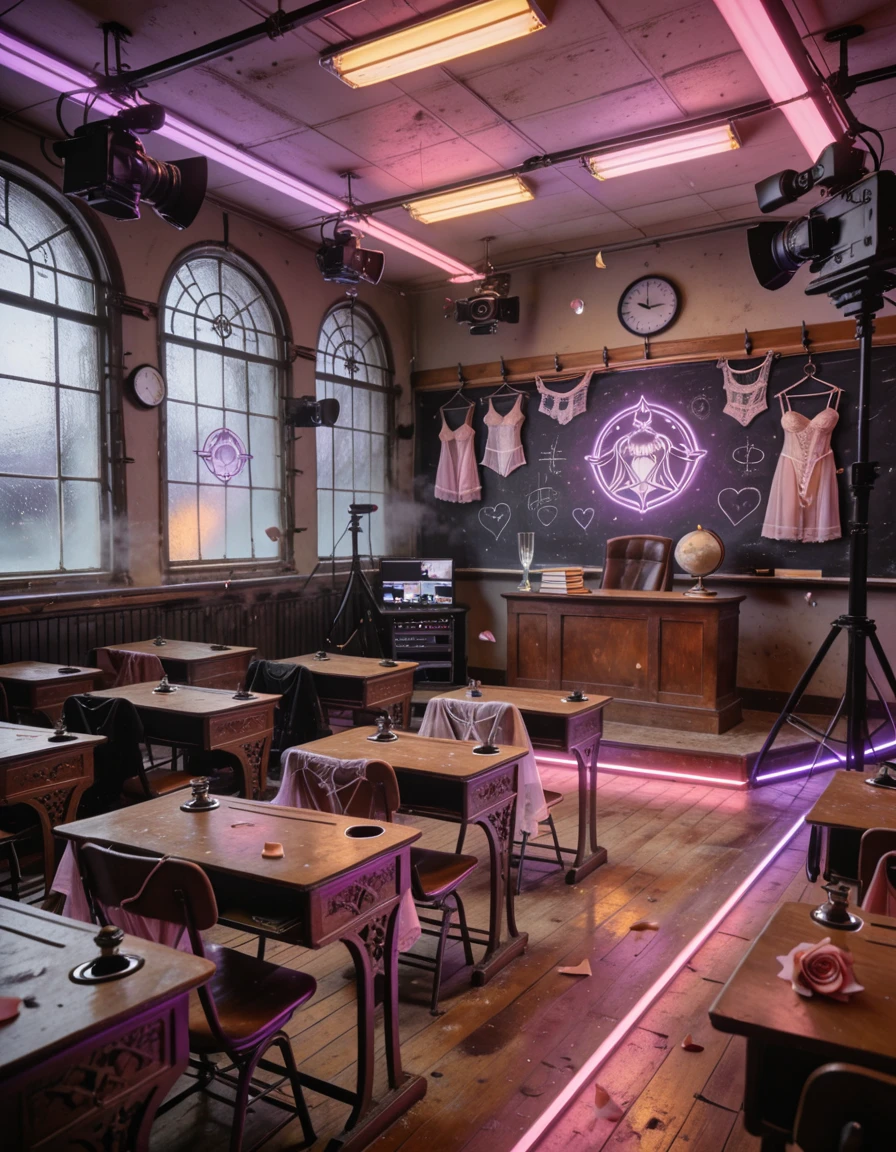 magical girl idol classroom filming set illu v1.0
