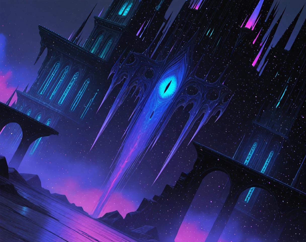 Tzeentch Architecture (Buildings) (NoobAI) (AD) v1.0