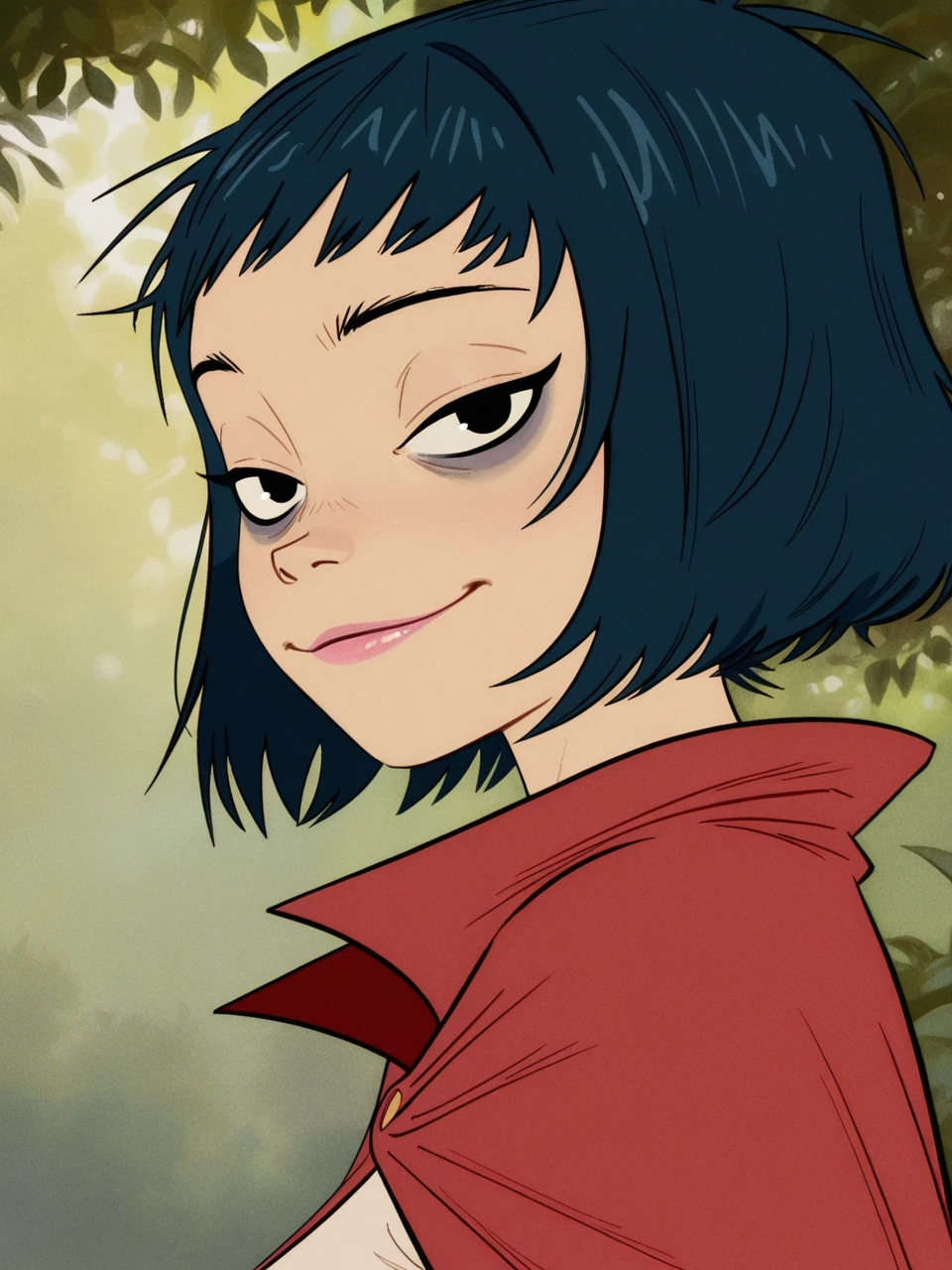 Noodle (Gorillaz) - The Mountain, The Moon Cave and The Sad God - version | Illustrious