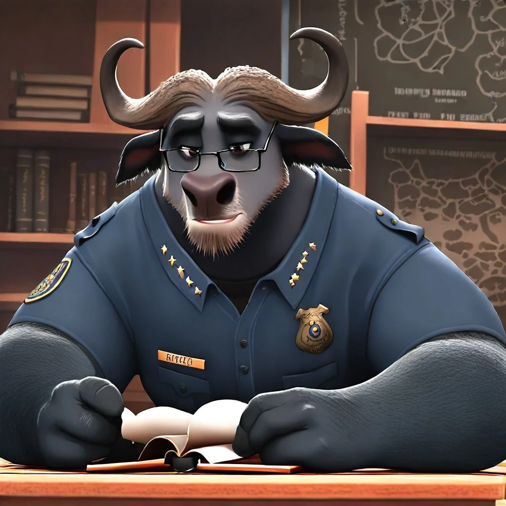 Chief Bogo - Zootopia V1