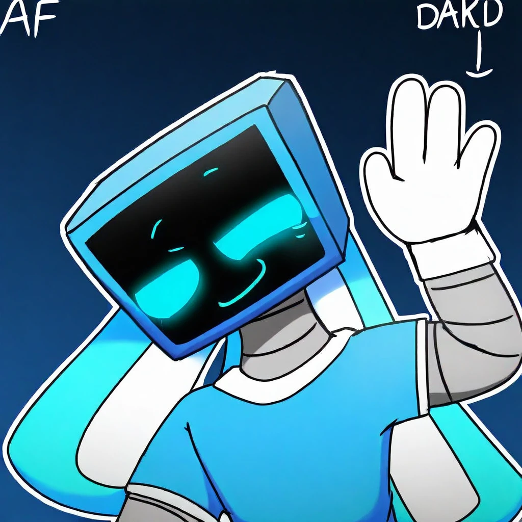 blue bot boy V1