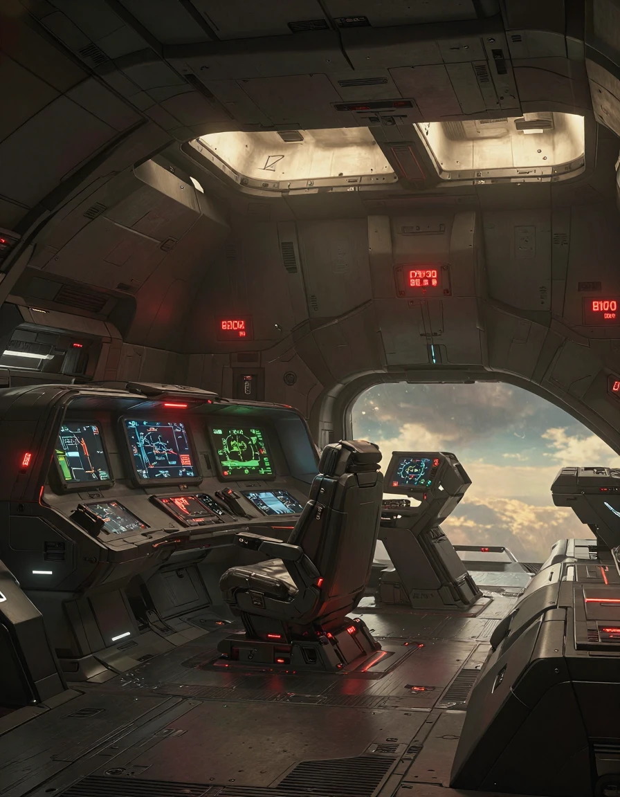 ROOMS : Spaceship Cockpit 9 - ZIT PART 9