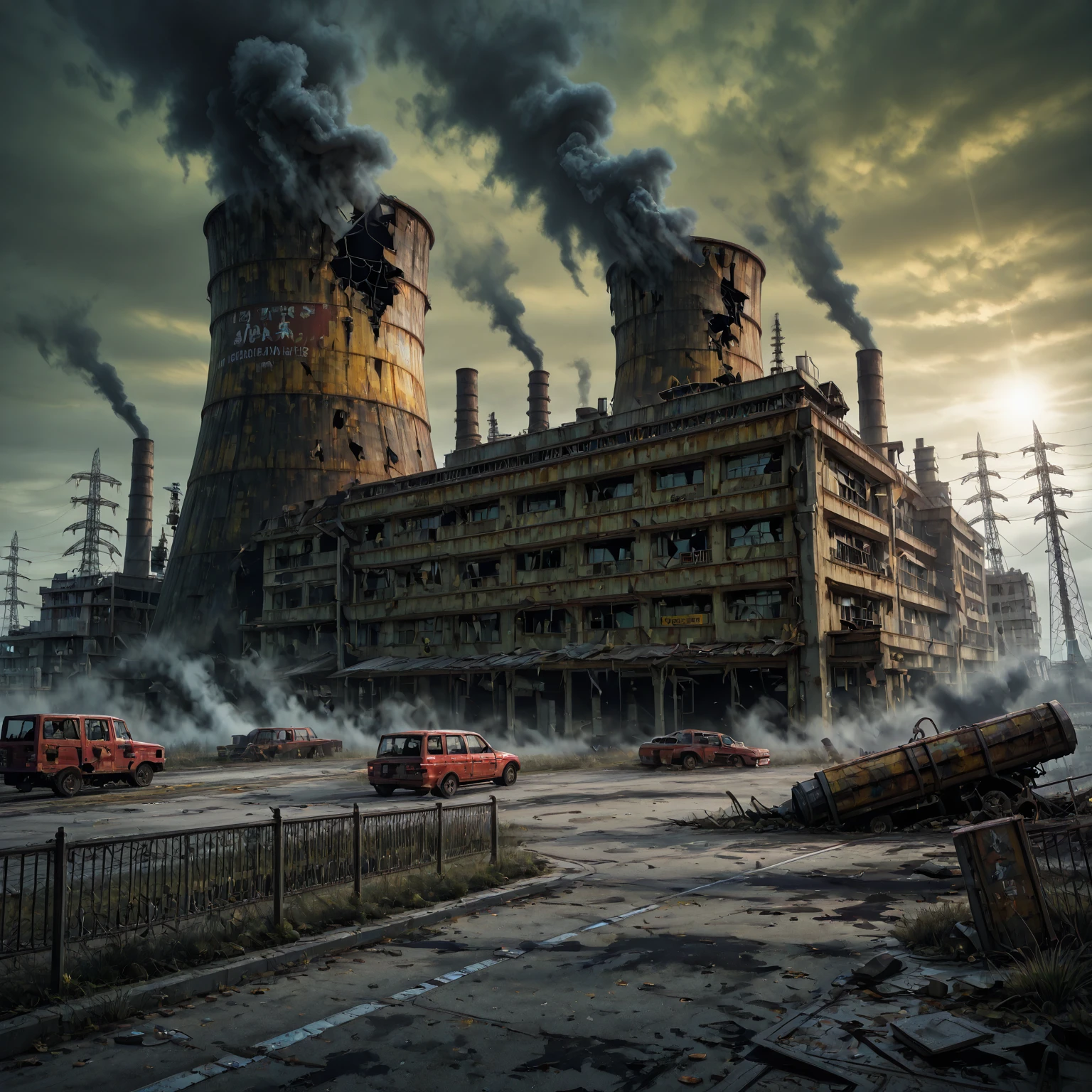 🏗️⚡RustCore-Dystopian Industrial Forge🏭☁️ (ill) V1