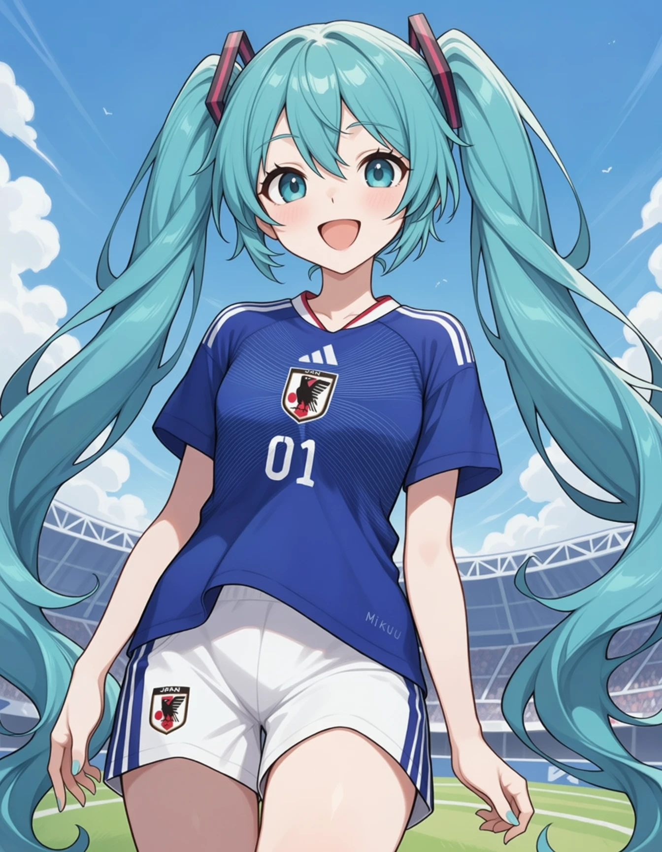2026年 サッカー日本代表ホームユニ Japan National Soccer Team Home Kit [Anima] v1.0