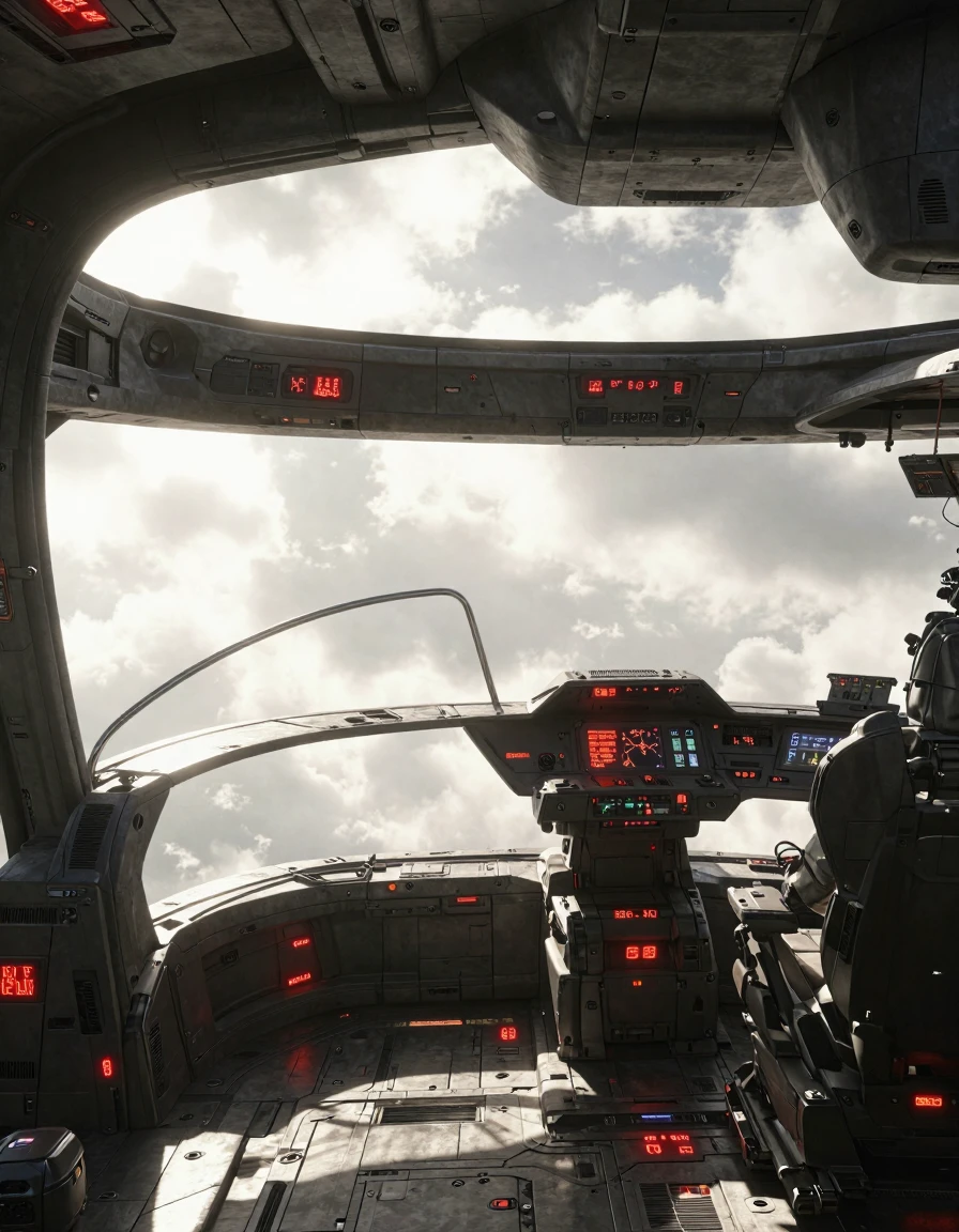 ROOMS : Spaceship Cockpit 8 - ZIT PART 8 V1