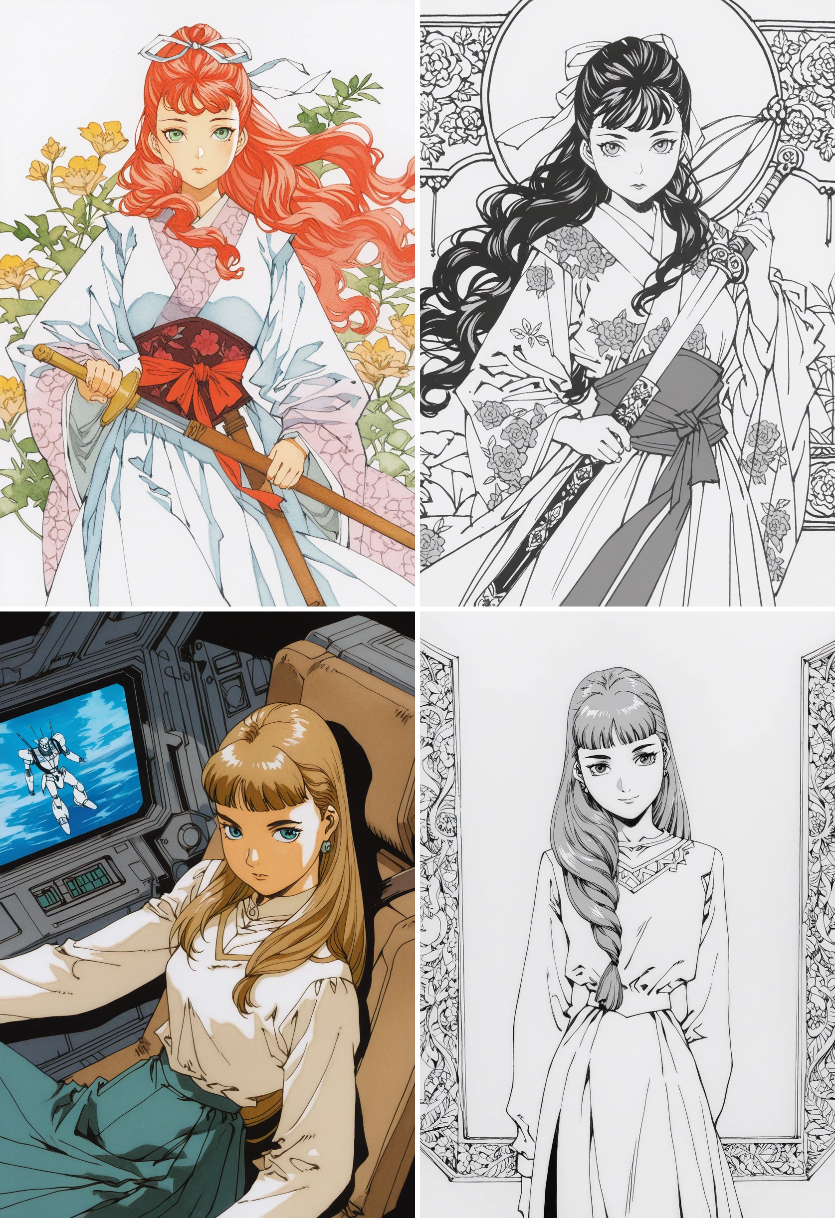 Akihiro Yamada The Twelve Kingdoms 山田章博 十二国記 Style ver.Beta