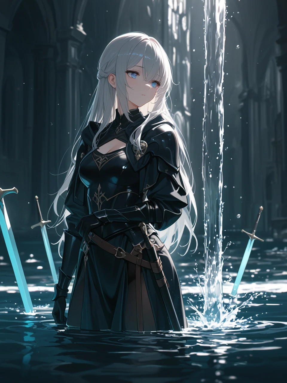 Style Fantasy Aqua Knight SDXL v1.0