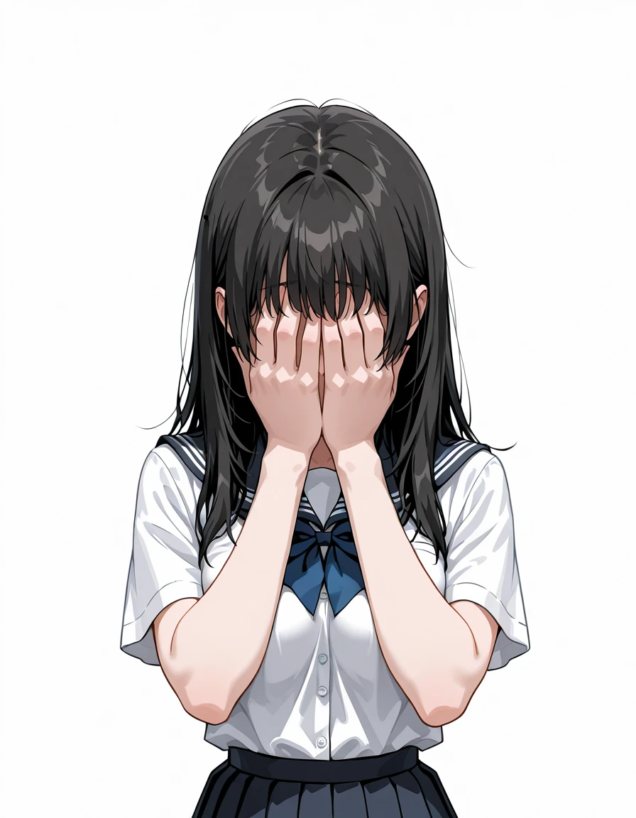 Hands Covering Own Eyes / 両手で目を覆う v1.0