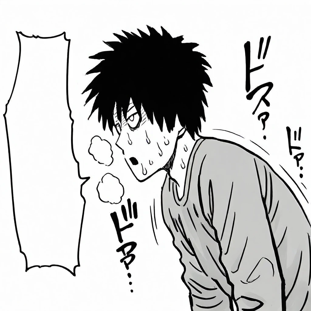 saitama (with hair) V2 V1
