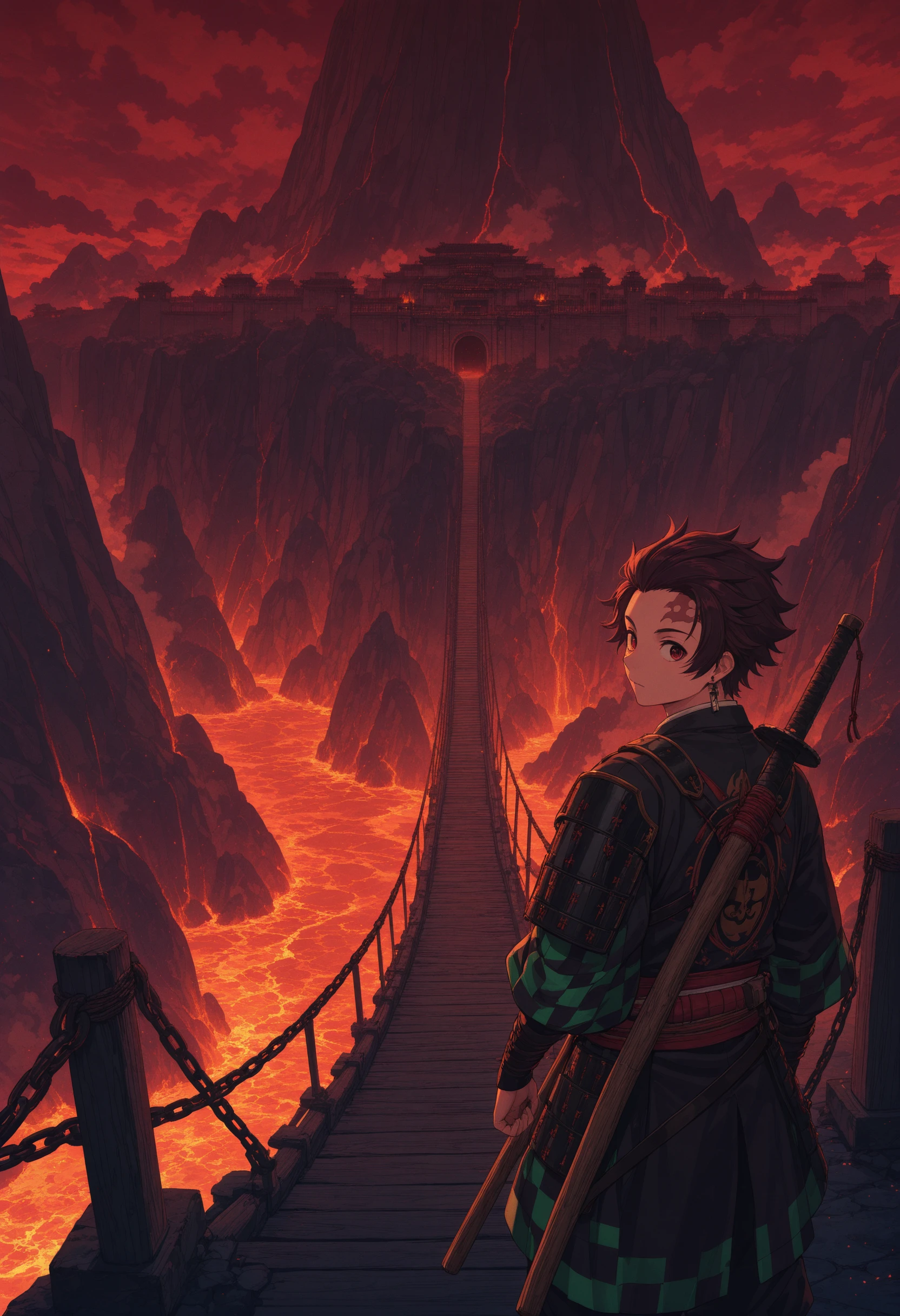 Volcano bridge (RPG locations PACK) V1