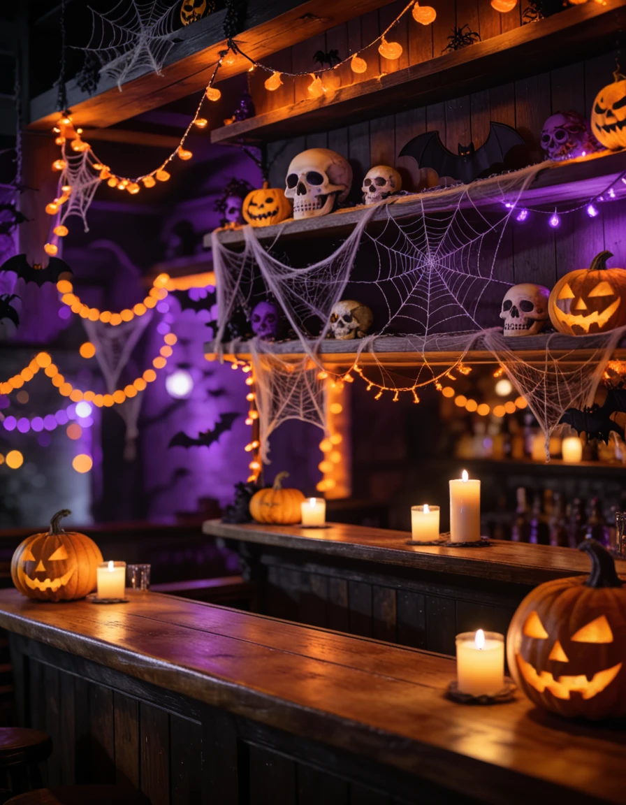 Halloween-themed bar interior v1.0