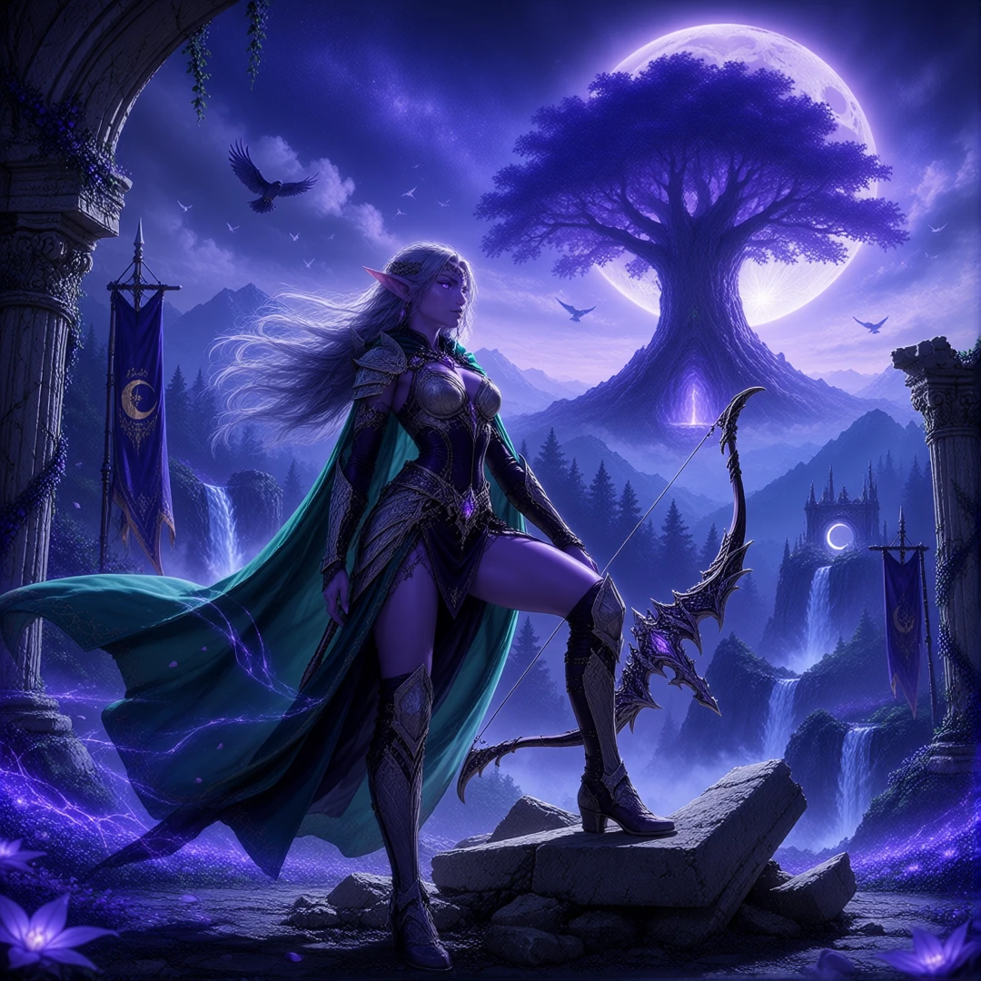 night elf | Warcraft | Anima Night Elf |Warcraft|Anima