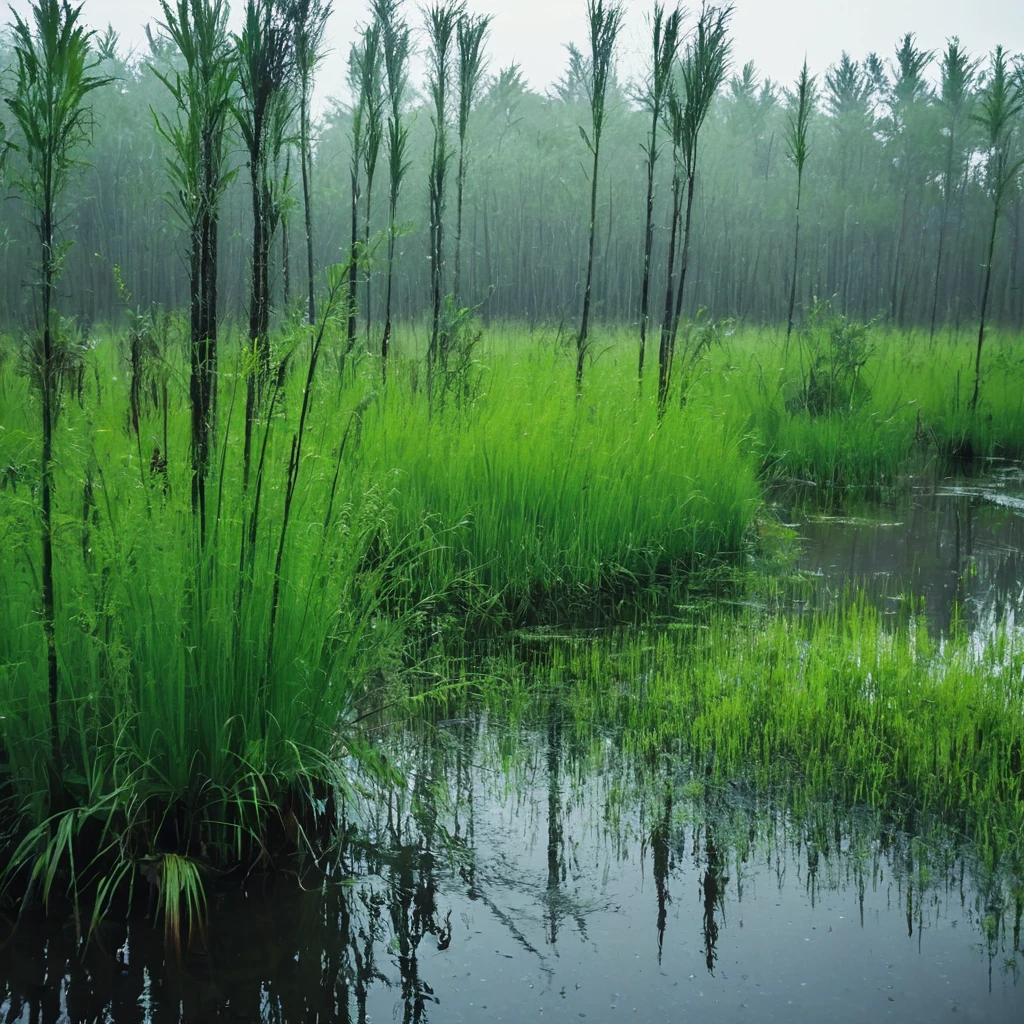 jgyb_xl_v1 — Green-Yellow-Blue Organic Swamp Palette (SDXL) v1.0