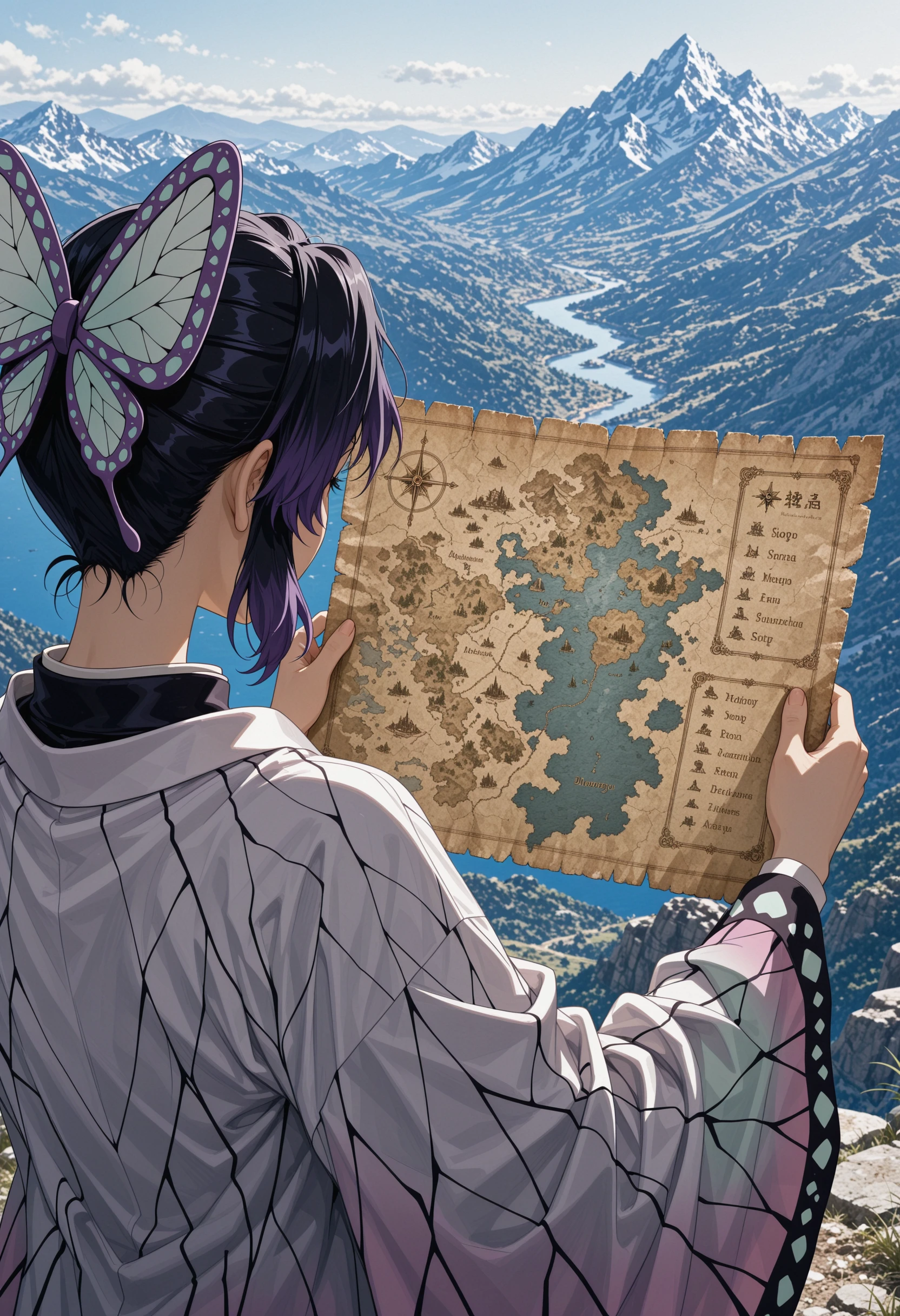 Looking at map V1