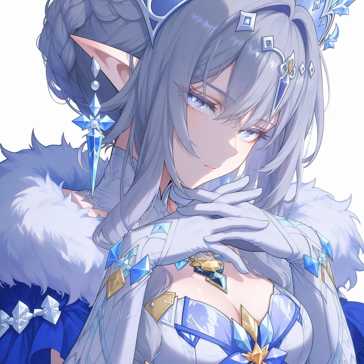 Tsaritsa | 冰之女皇 | Anima LoRA for Genshin Impact Characters v1.0
