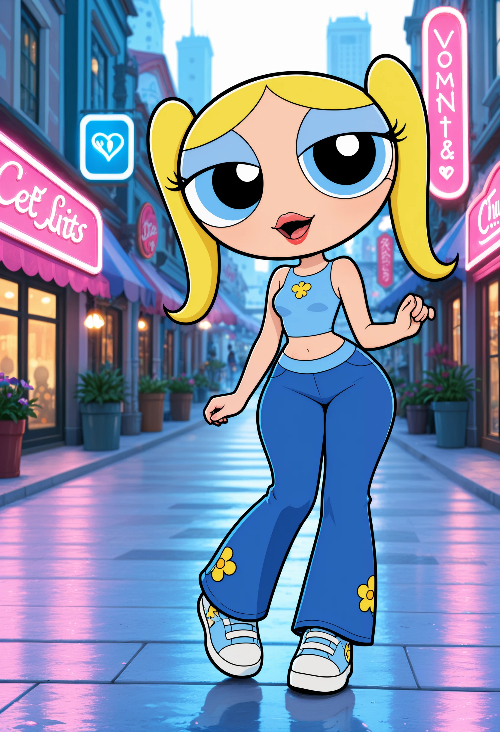 Bubbles - The powerpuff girls | Burbuja v1.0