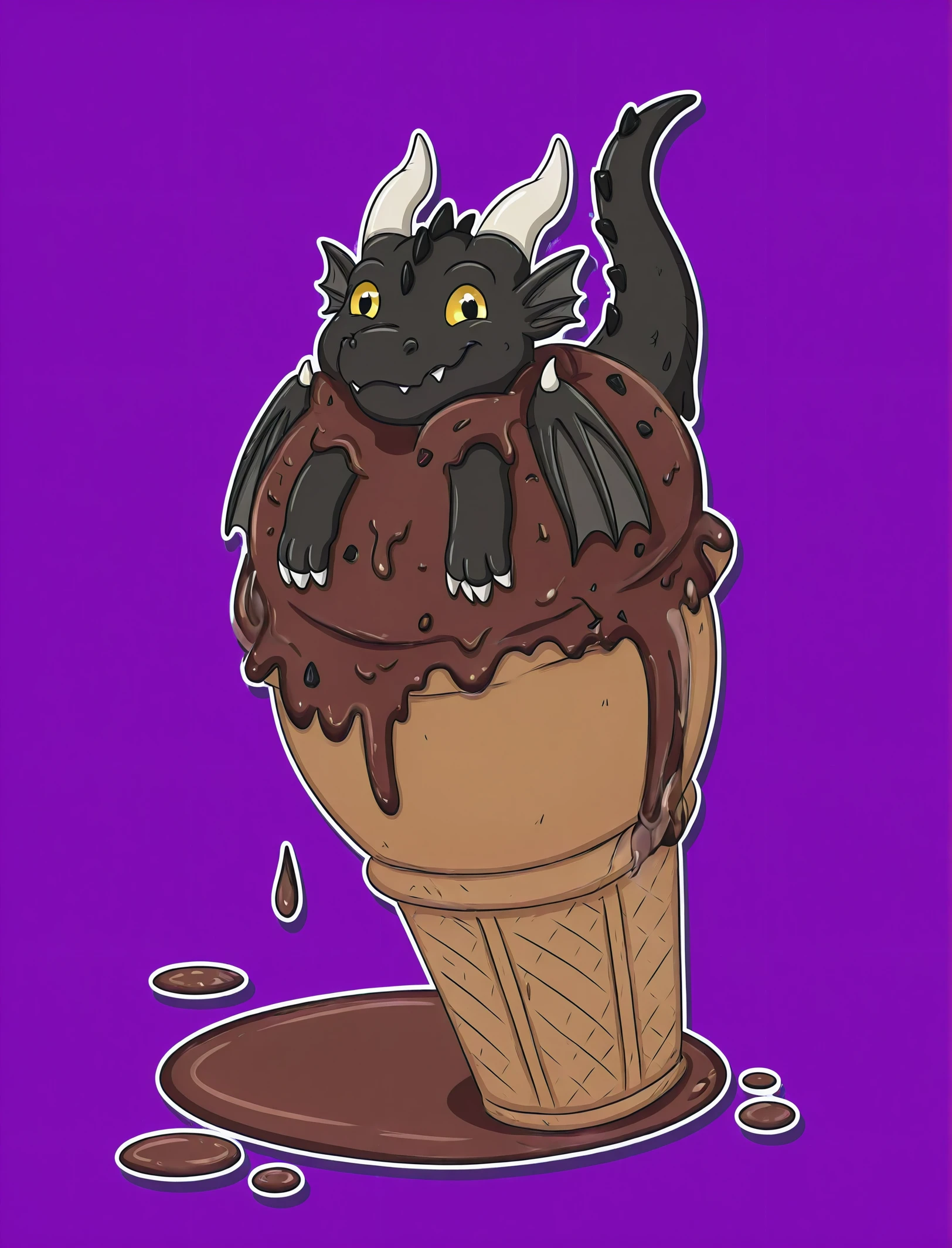 Think as Ice Cream | Silly meme concept Illustrious