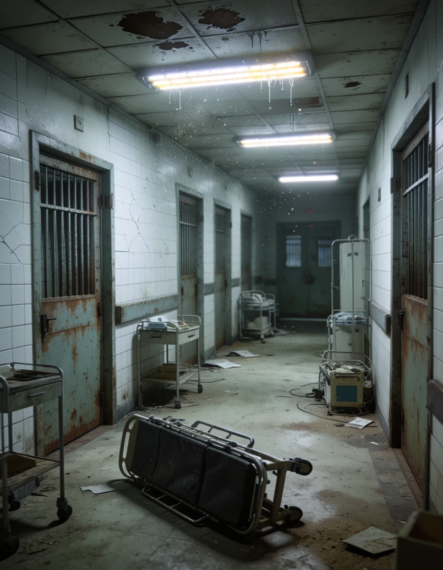 abandoned mental asylum corridor v1.0