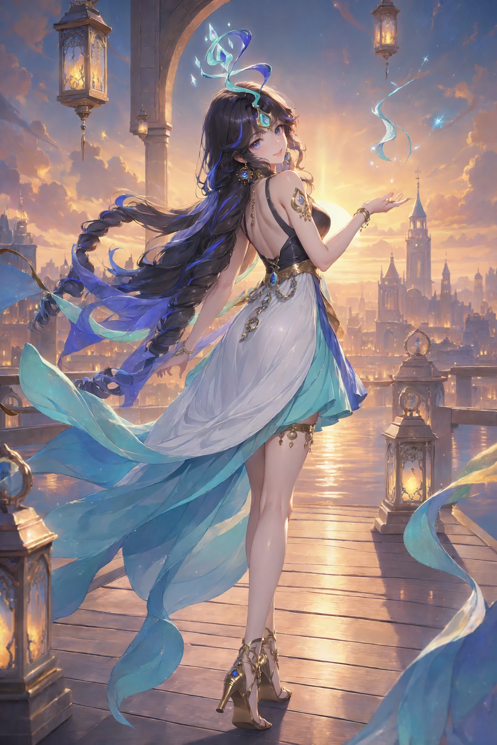 朵莉亚“神骥·鸣幻洲” 王者荣耀 Anima | Dolia’s “Shenji · minghuanzhou” skin from Honor of Kings Anima v1.0