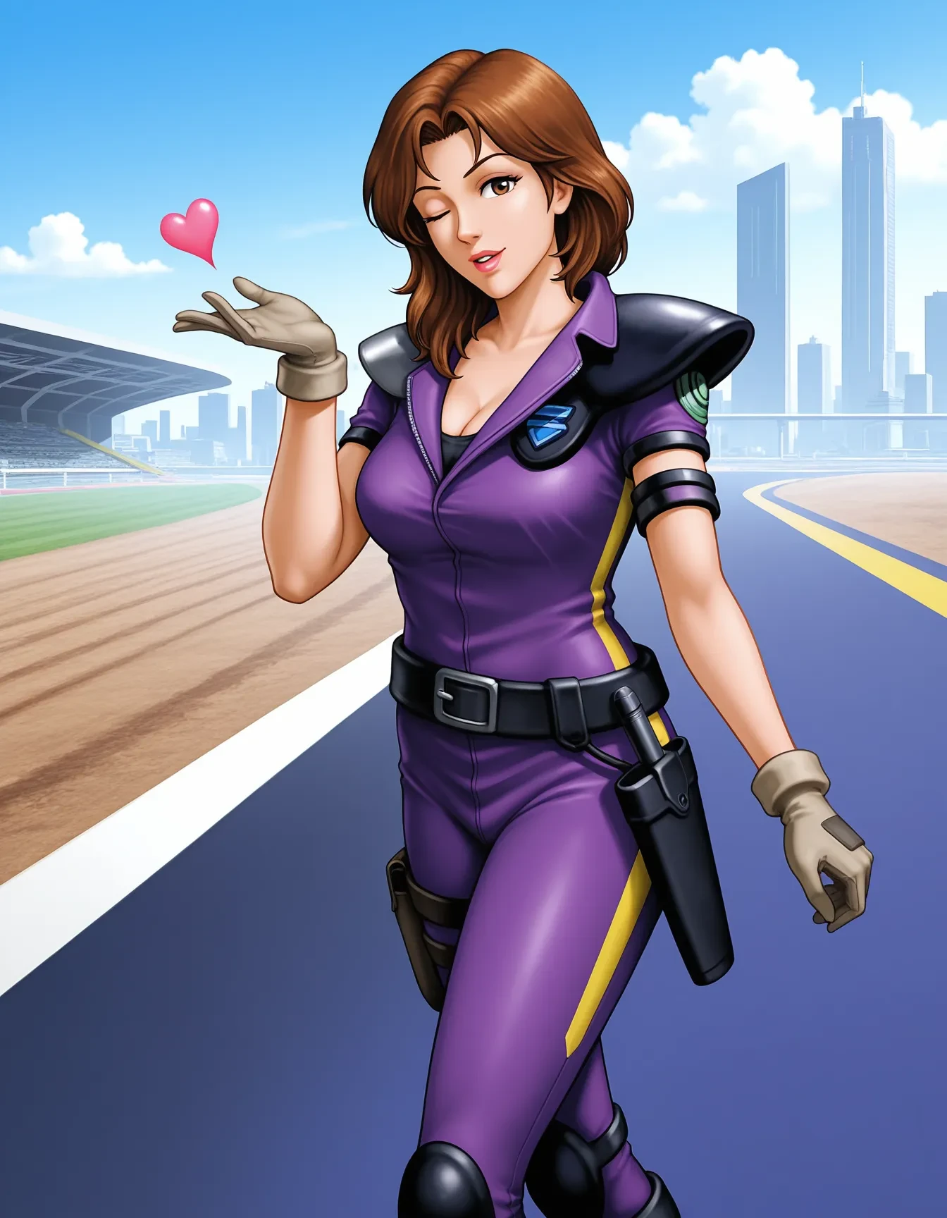 Megan & Mickey Marcus ミーガン & ミッキー マーカス / F-ZERO FOR GAMEBOY ADVANCE - Illustrious v1.0
