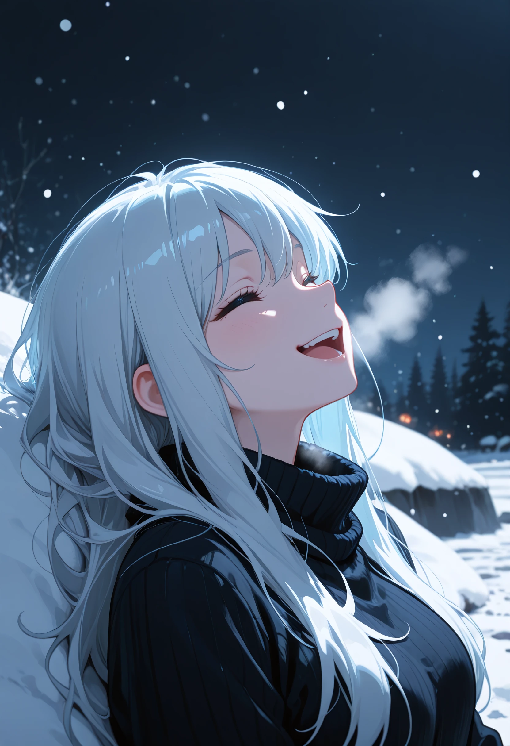 Winter Night Atmosphere ILLUSTRIOUS