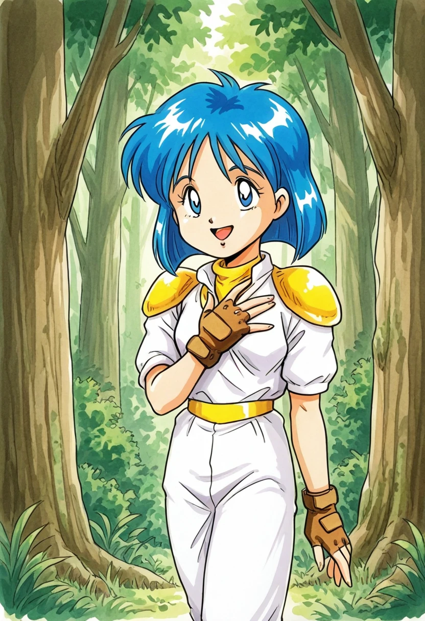 [ILST] Gunstar Yellow (Gunstar Heroes) / ガンスターイー <<ガンスターヒーローズ>> v1.0